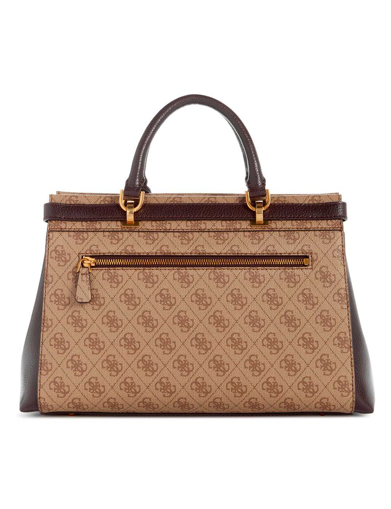 GUESS Camera Bag Sestri Logo Womens NOELLE Shoulder Handbag Brown - Image 4