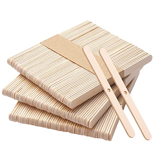 ANTUNIHOD Wooden Candle Wick Holders Pack of 150pcs Wick Centering Devices Candle Wick Bars for Candle Making … (4.5inch - 150pcs) - Image 1