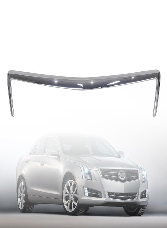 LOSTAR Front Upper Grille Trim For 2013 2014 Ca-d-i-l-lac ATS - Image 1