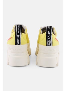 PALLADIUM Women Revolt Lo Tx Lace Up Casual Shoes, Yellow  - Image 2