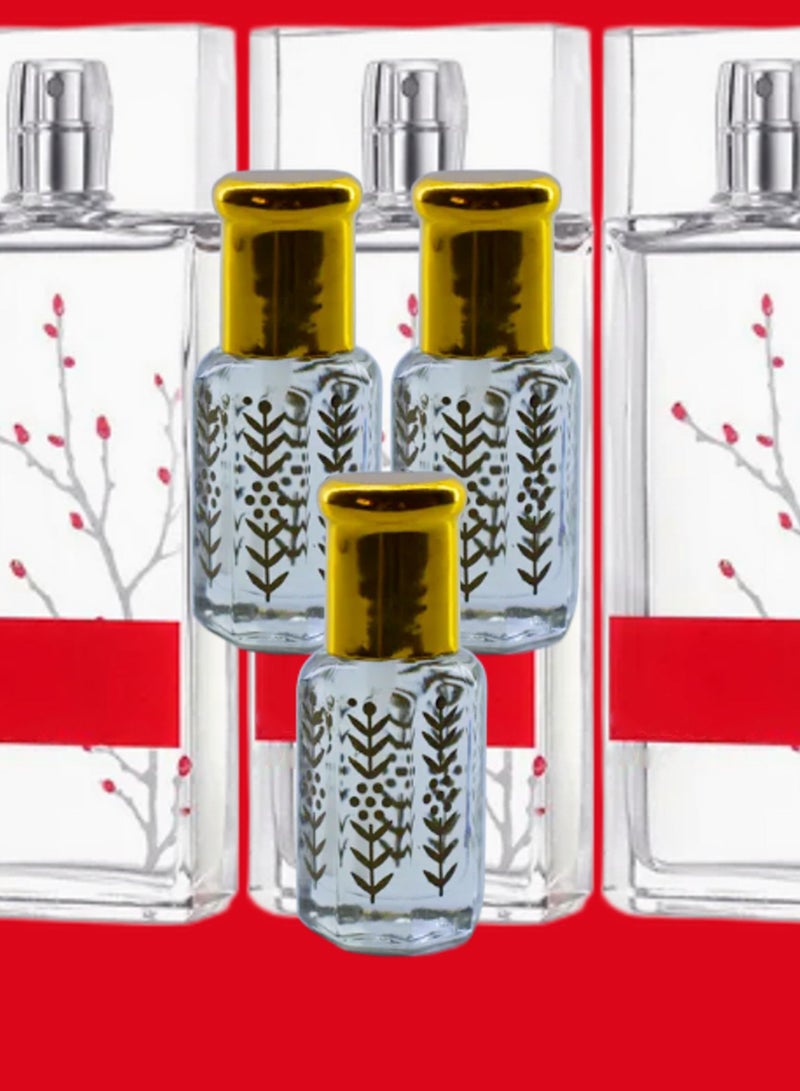 3 Pieces In Red Essential Oil For Women Original Clear 6 Ml