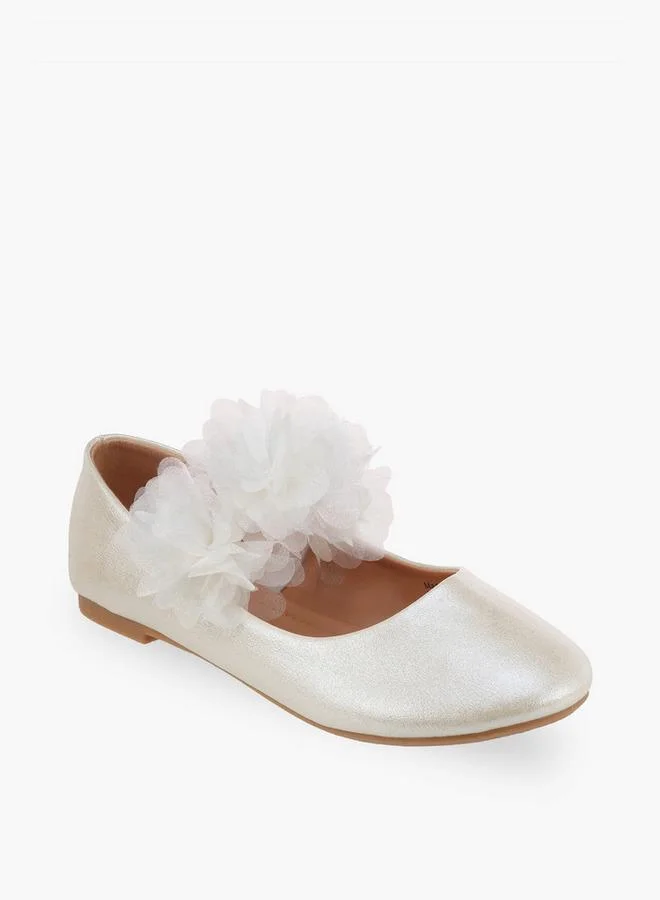 Flora Bella By Shoexpress Flora Bella Girls Embellished Ballerina Shoes