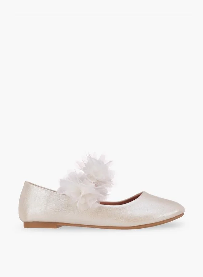 فلورا بيلا من شو إكسبرس Flora Bella Girls Embellished Ballerina Shoes