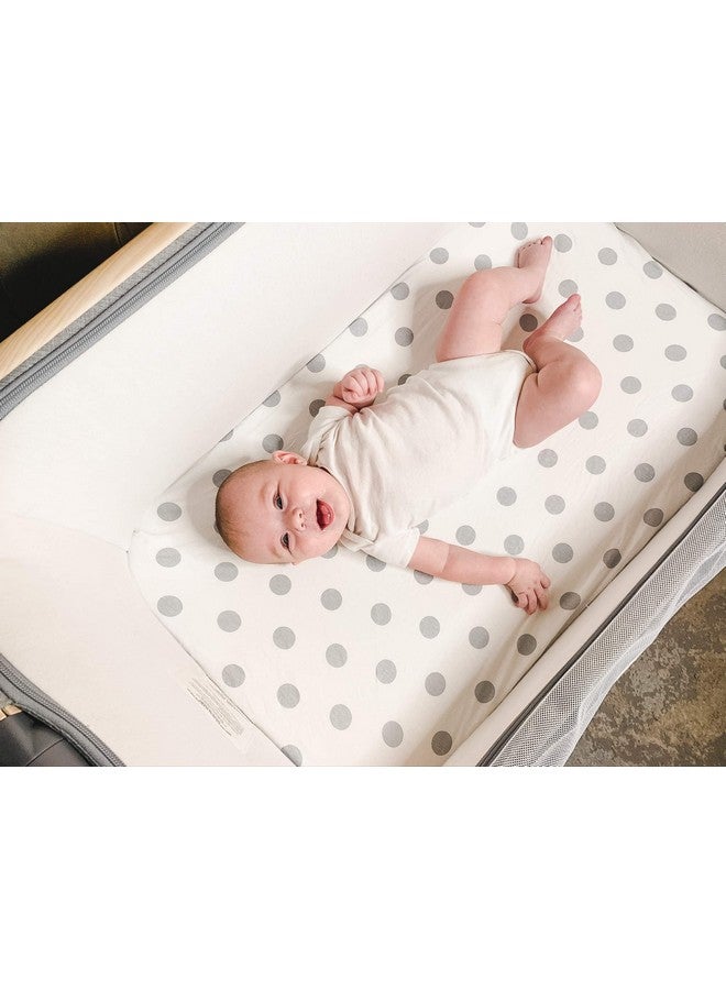 BaeBae Goods Bassinet Bed Sheets - Premium Bassinet Fitted Sheet for Halo, Mika Micky, Maxi COSI & Others - 4 Pack 100% Jersey Knit - Bassinet Bedding for Standard Size Oval or Halo Bassinet Pads for Boys & Girls - Image 4