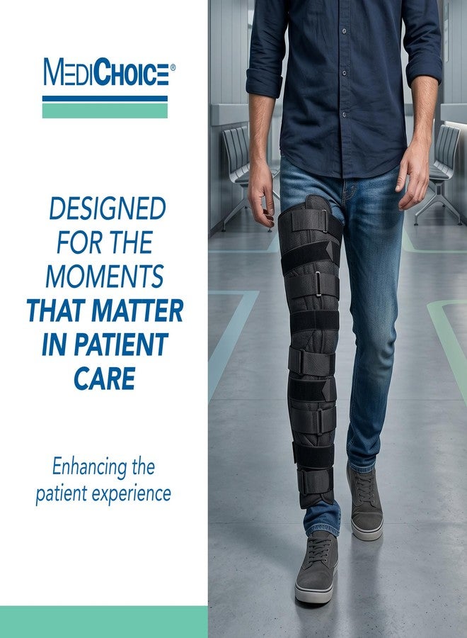 MediChoice Knee Immobilizer, Trimmable w/Hook And Loop Closure, Foam, Universal, 24 Inch, 1314OSG5024 (Each of 1) - Image 3