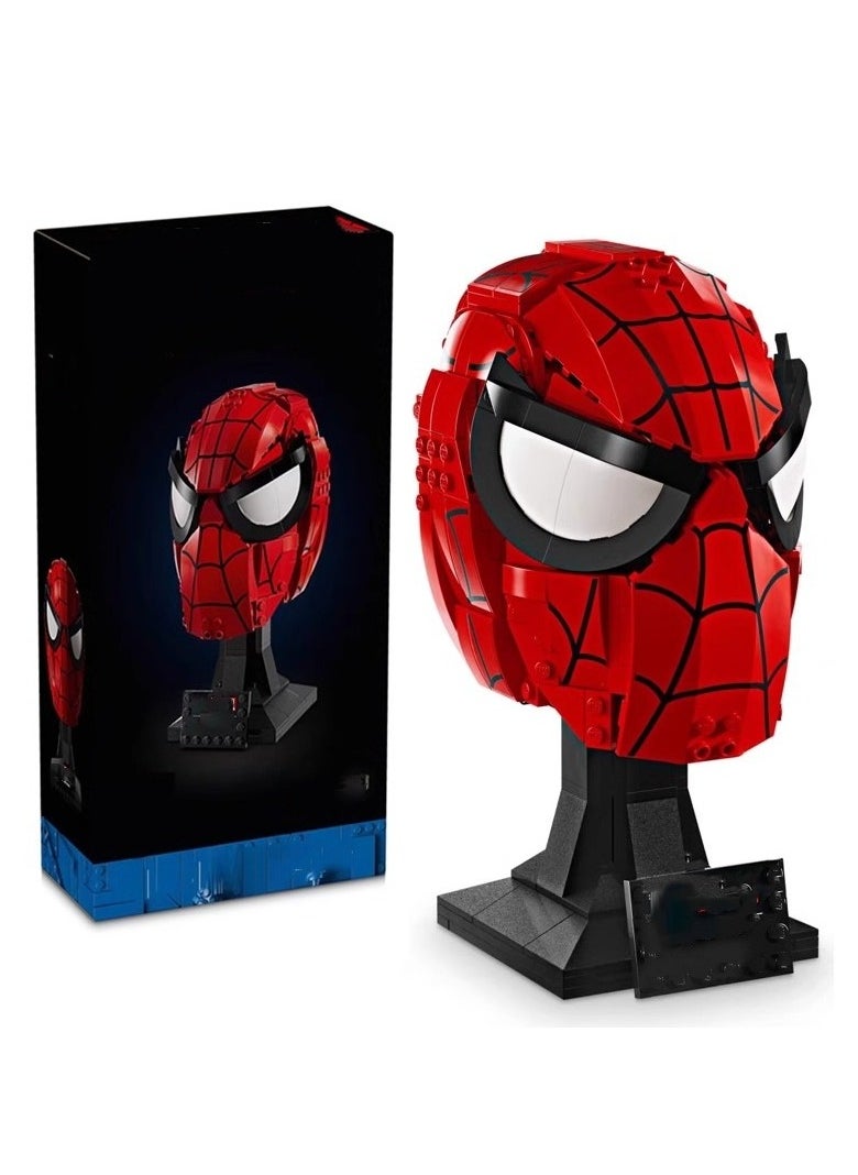 General Avengers Marvel's Spider Warriors Masks Helmets Models and Assemble Small Bricks  - Image 1