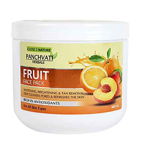 Panchvati Herbals Regular Fruit Face Pack | Restore Lost Shine & Glow of Skin - 800 ml - Image 1