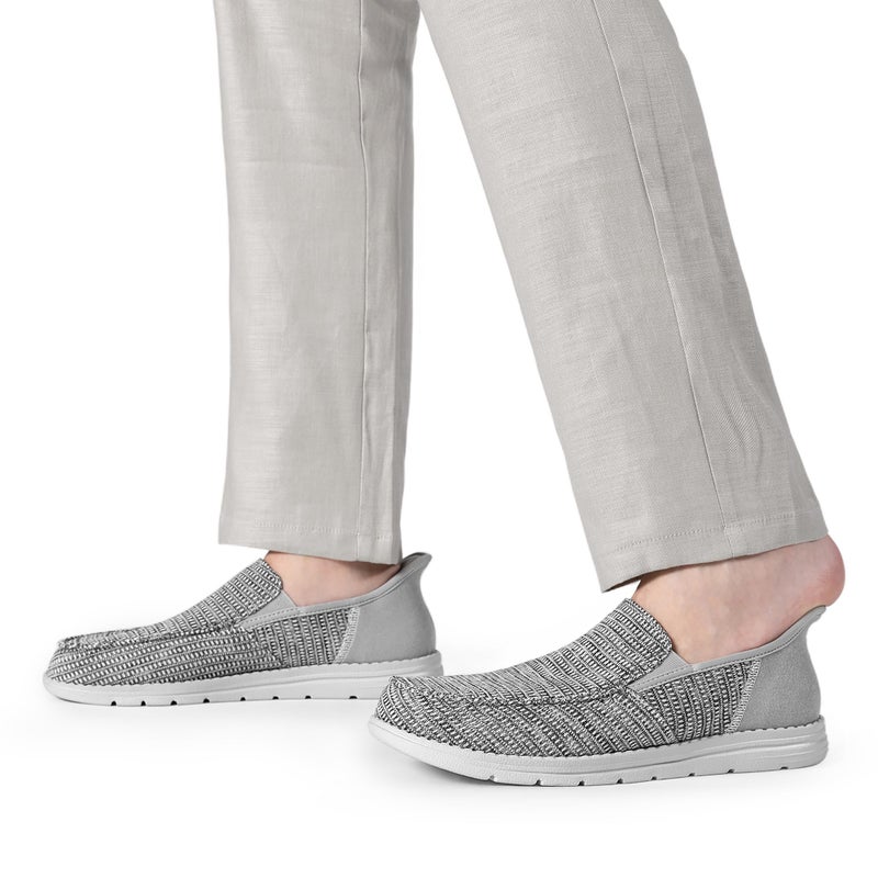 Bruno Marc Men's Slip-on Loafers Step in Casual Shoes for Men Hands Free,Size 12,Dark Grey,BMUMLS2519 - Image 2