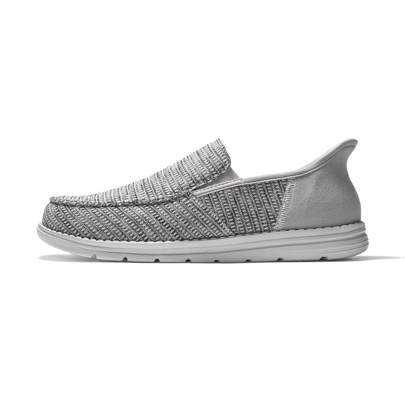 Bruno Marc Men's Slip-on Loafers Step in Casual Shoes for Men Hands Free,Size 12,Dark Grey,BMUMLS2519 - Image 3
