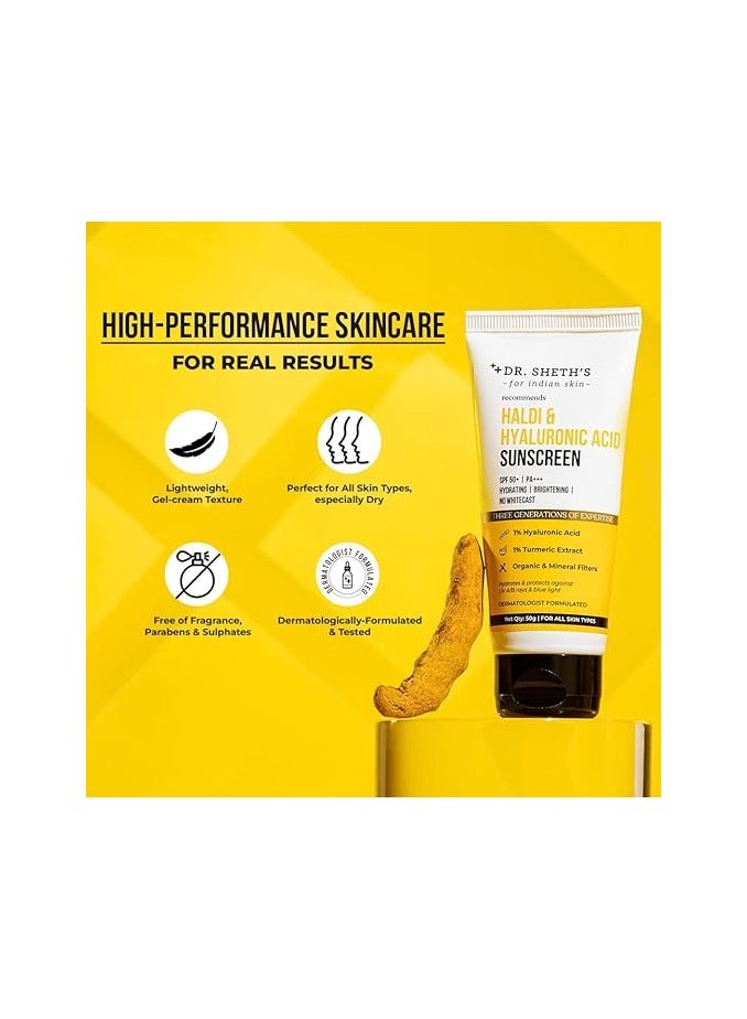 دي آر. شيث'س كريم الوقاية من الشمس بالهالدي وحمض الهيالورونيك من دكتور شيث 50 جرام - Image 5