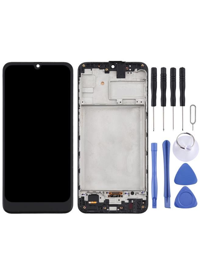 erorex Replacement TFT LCD Screen for Samsung Galaxy M21 / SM-M215 Digitizer Full Assembly with Frame Black - Image 2