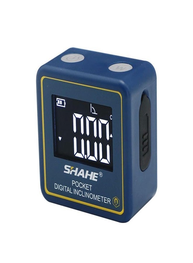 SHAHE Mini Digital Level Rechargeable Protractor Inclinometer Digital Angle Meter - Image 1