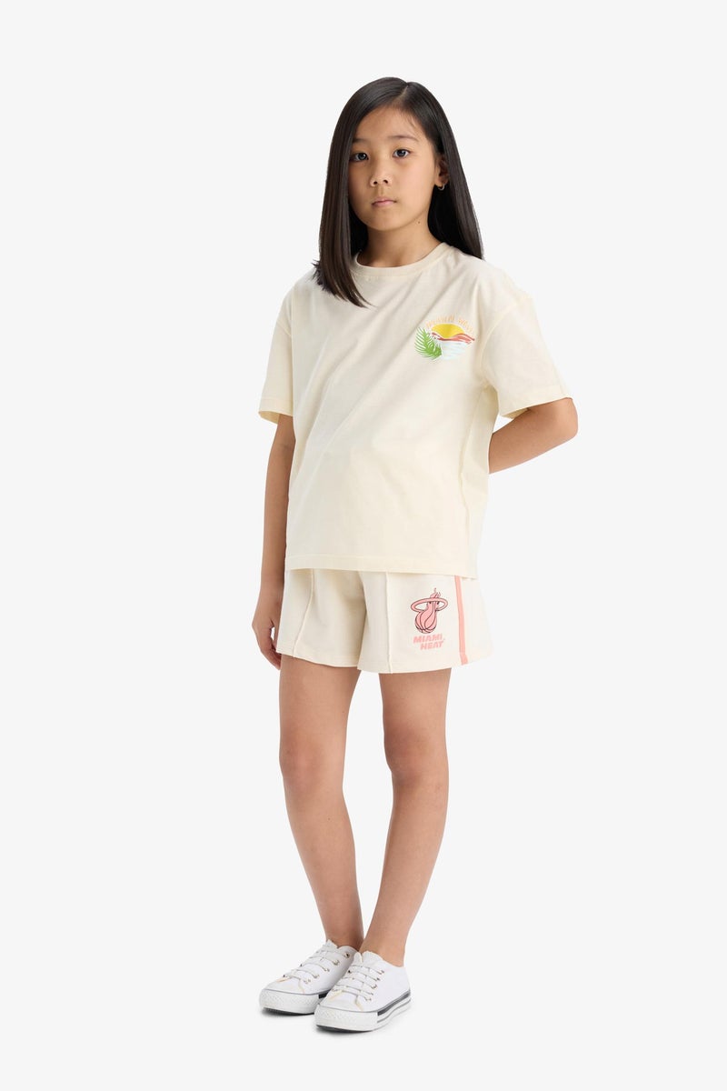 DeFacto Girl Licensed by the NBA Miami Heat Shorts  - Image 4