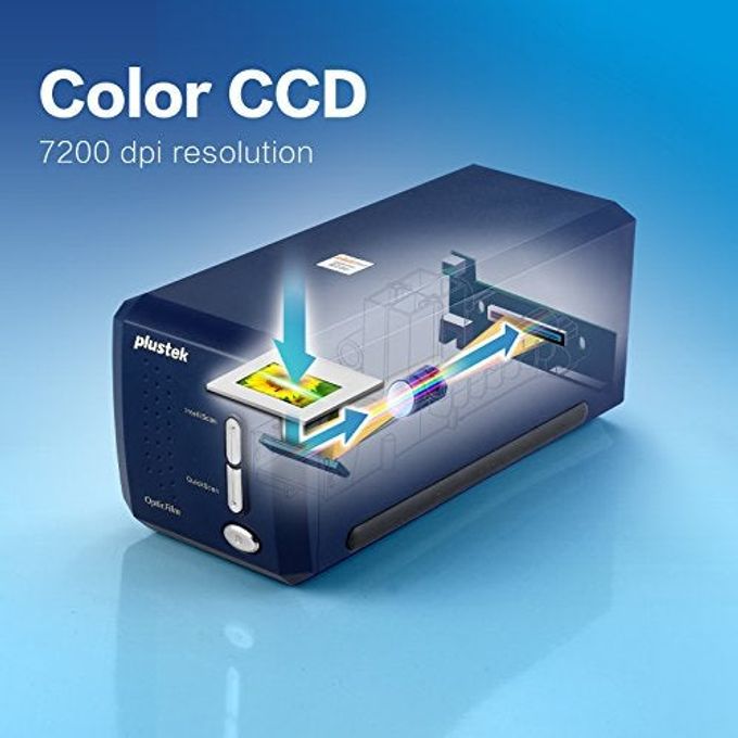 Plustek Opticfilm 8100-35Mm Negative Film/Slide Scanner With 7200 Dpi And 48-Bit Output. Bundle Silverfast Se Plus 9, Support Mac And Windows - Image 3