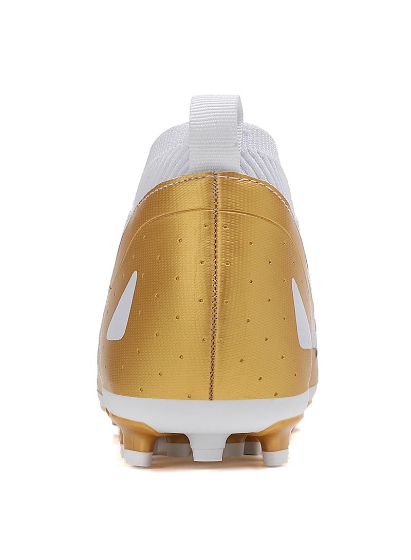 SKY WING Unisex Soccer Cleats Lightweight Lacing System FG Sole Multi-Color face Men And Women Football Shoes with Ankle Support for Beginners to Advanced Players - Image 3