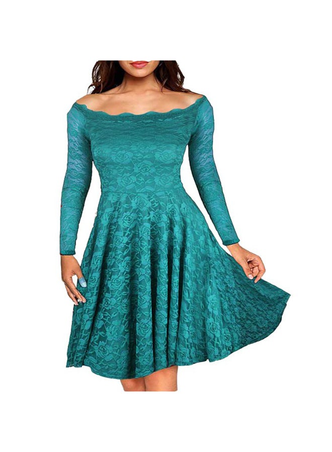 Fashion Group Short Evining Lady Lace Dress