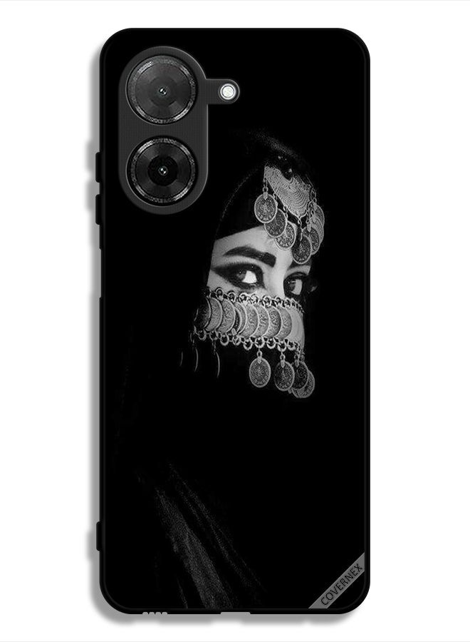 Covernex Xiaomi Redmi A5 4G Protective Case Cover Beautiful Eyes Girl Having Face Jewellery - Image 1