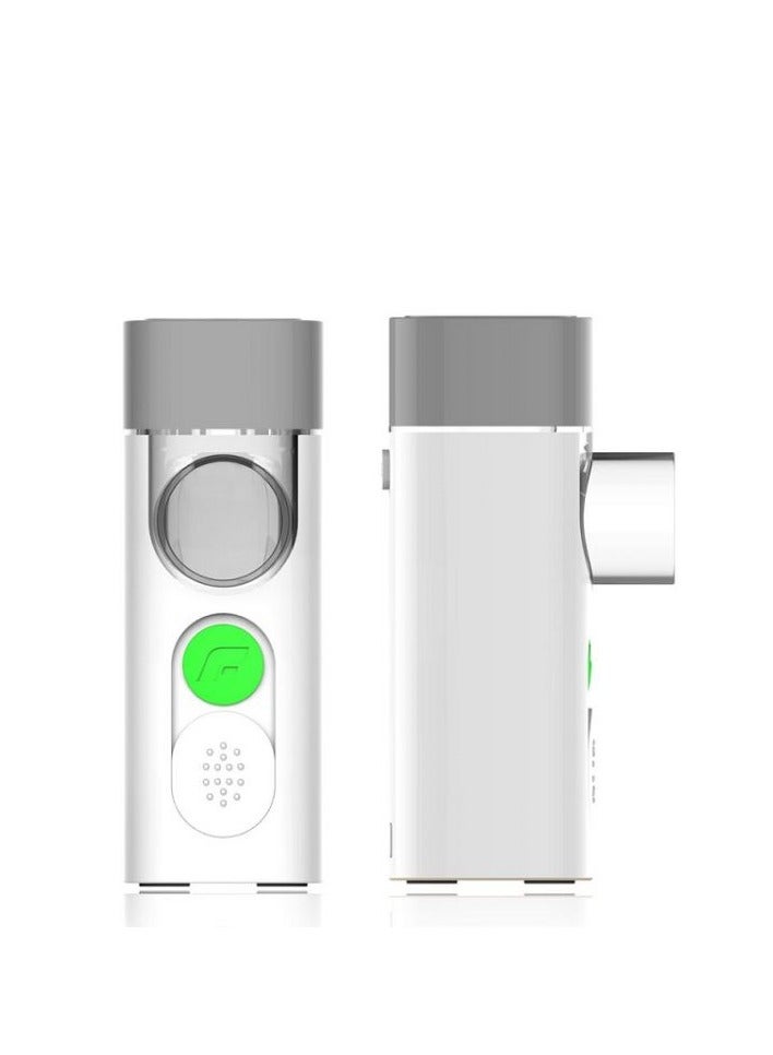 Pocket Mini Nebuliser Portable Micro Mesh Air Nebulizer Rechargeable Includes Adult Mask, Childrens Mask and Mouthpiece.