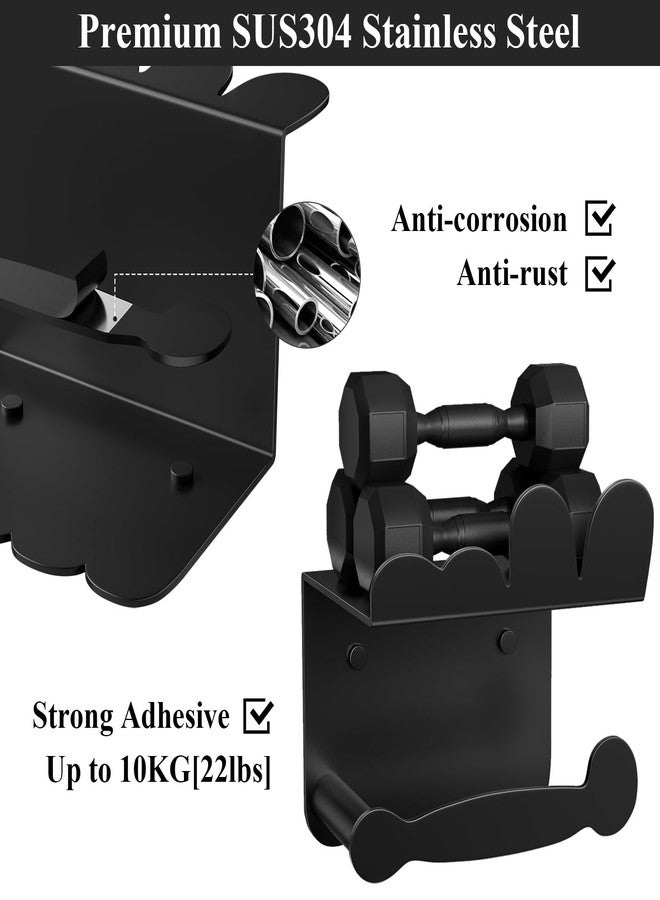 Tindbea Kids Toilet Paper Holder with Shelf Wall Mounted Stainless Steel Tissue Roll Holder, Rustproof & Multifunctional Bathroom Storage Dispenser Funny Bathroom Wall Decor (Matte Black) - Image 4