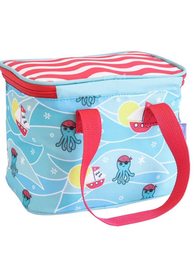 Milk & Moo Milk&Moo Insulated Lunch Bag for Kids, Turquoise  - Image 1