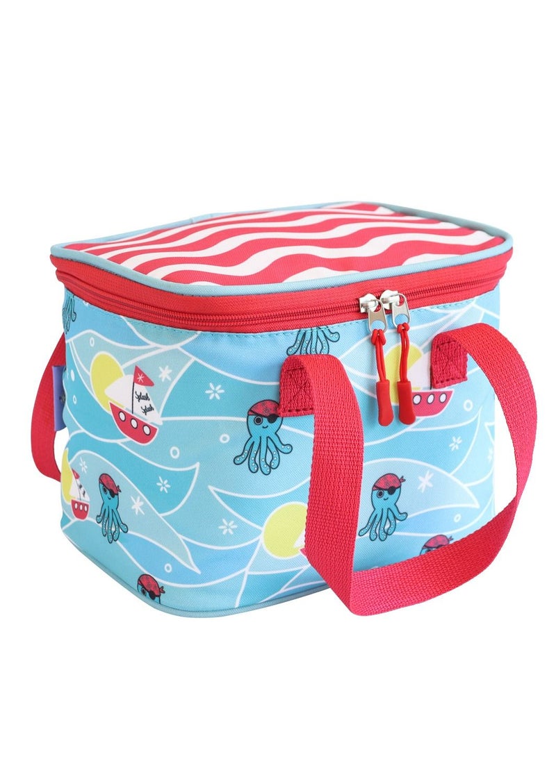 Milk & Moo Milk&Moo Insulated Lunch Bag for Kids, Turquoise  - Image 2