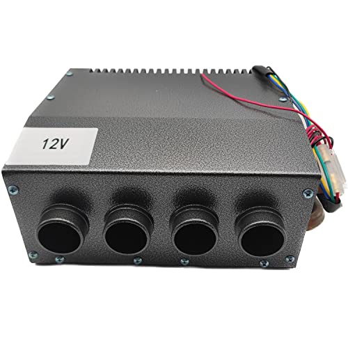 XuSha Hydronic Heater 12V 4 Front Vents, Compact Design, Portable Assembly Mountable Switch 3-Speed Fan 80 CFM Airflow 8500 BTU of Heat, fits for Car/Truck/Boat/RV - Image 4