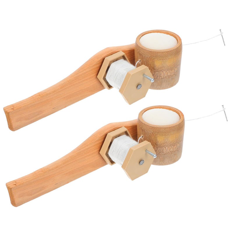 Luxshiny 2pcs Classic 8m Woodworking Marking Gauge Line Ruler for Carpentry Measurement - Image 2