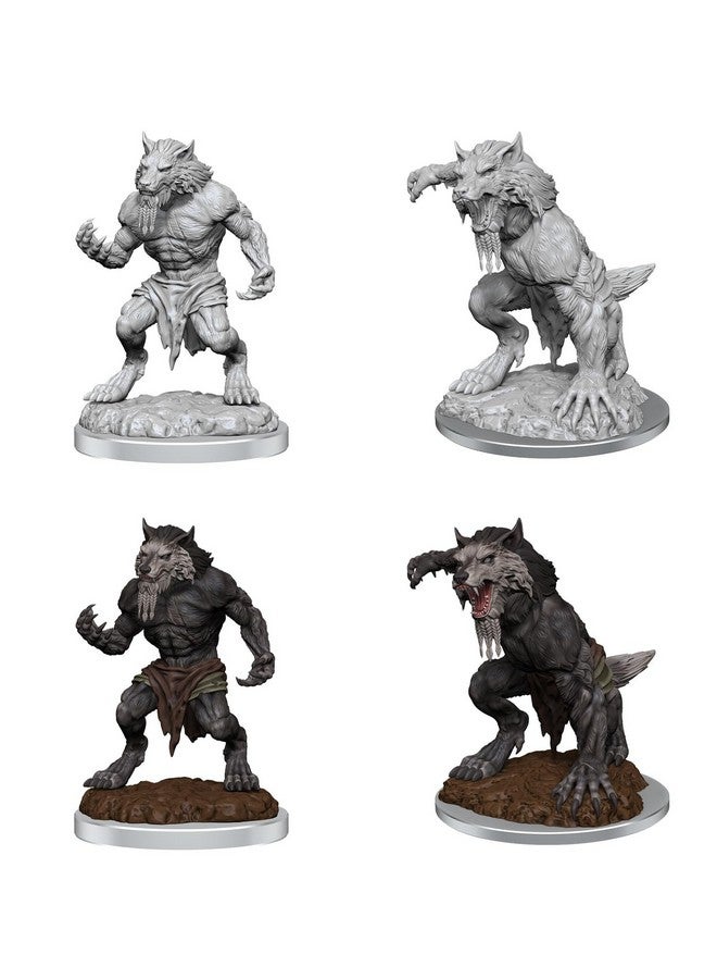 WiZKiDS Critical Role Unpainted Miniatures: Fey Werewolves - Image 3