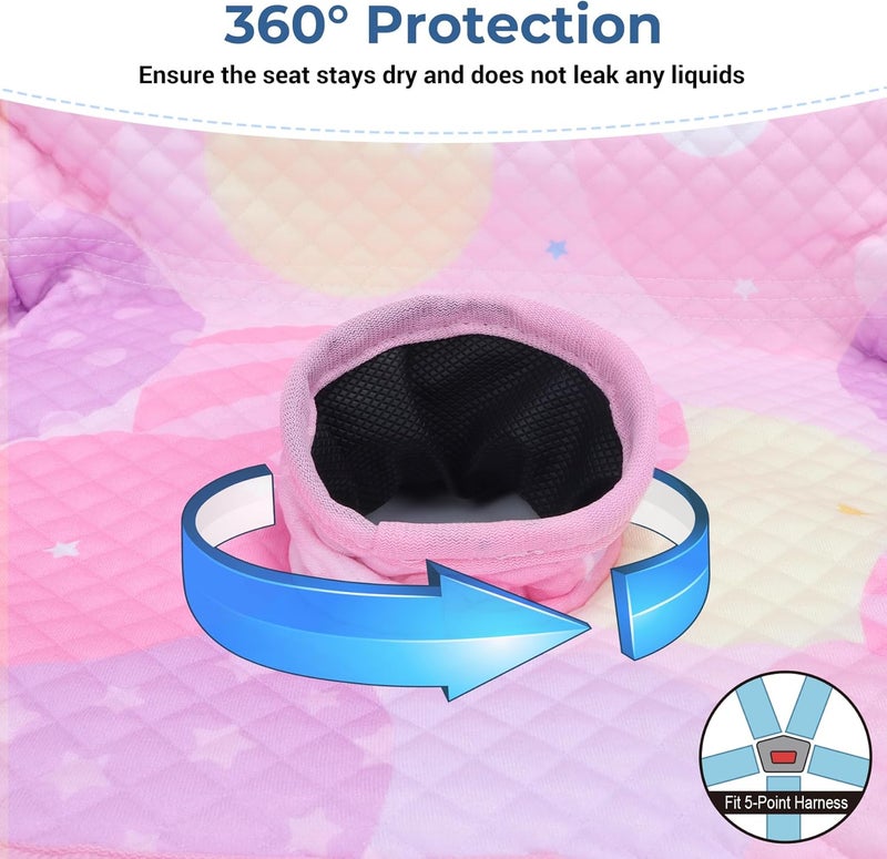 COOLBEBE Waterproof Car Seat Protector for Potty Training - Image 5