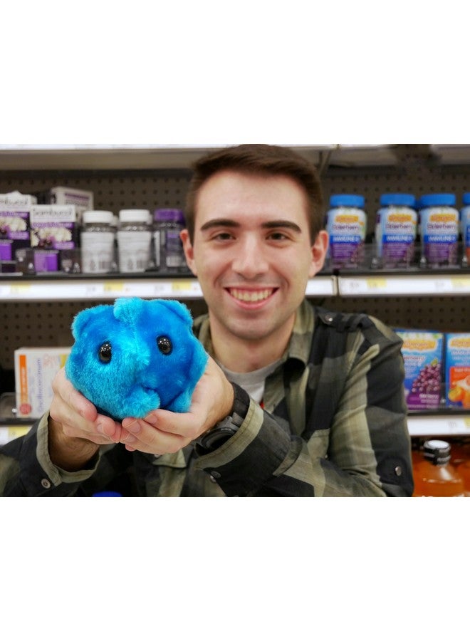 Giant Microbes GIANTmicrobes Common Cold Plush, Pediatrician gifts, School Nurse Gifts, Gifts for Sick People, Funny Get Well Gifts, Funny Doctor Gifts,Biology Gifts - Image 3