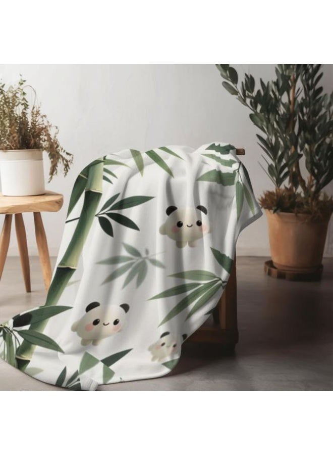 general Baby and children's cartoon flannel thin blanket (warm and comfortable, suitable for sleep, game use) 70cm*100cm - Image 1