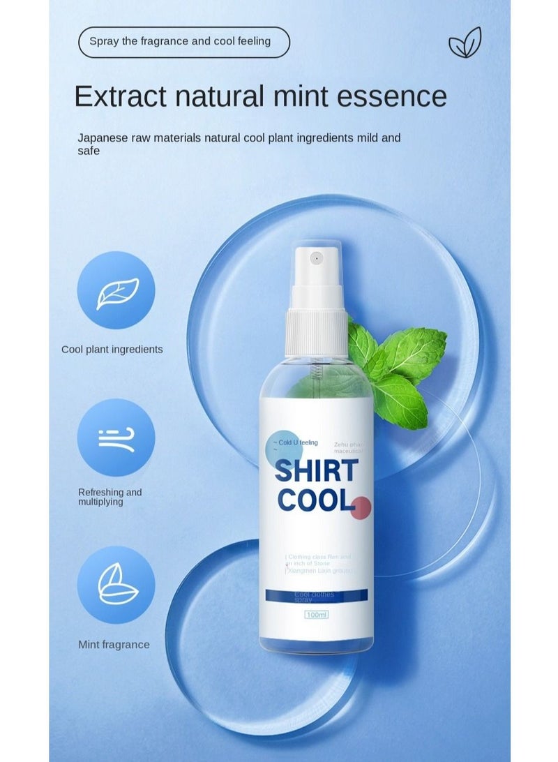 Generic Rapid cooling to prevent heatstroke spray 100ml  - Image 3