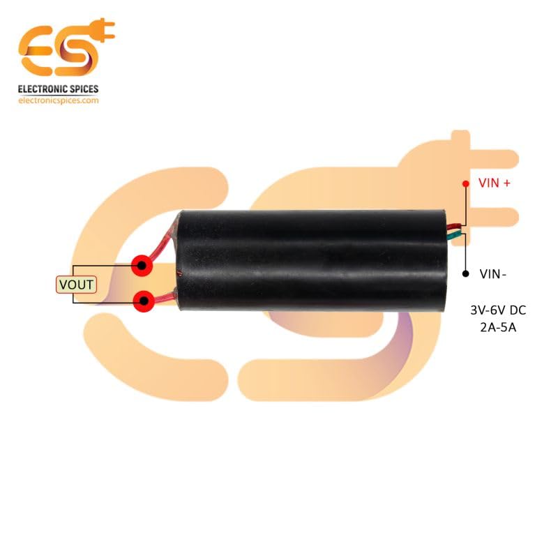 Electronicspices Electronic Spices High Voltage Transformer DC 3V to 400kV 400000 Boost Step-up Power Module High-Voltage Generator - Image 5
