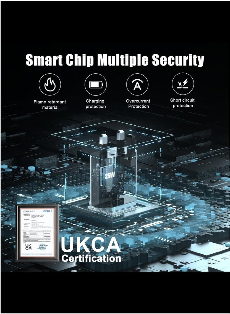 JAJEEK 45W USB-C Super Fast Charger with Power Delivery (PD), Type-C Wall Adapter with Charging Cable, Compatible with S24, S23, S22, S21, S20 Ultra, S24+, S23+, S22+, S21+, A55, A54, A53, A15 and More – High-Speed, Safe & Reliable Charging for Daily Use - Image 5