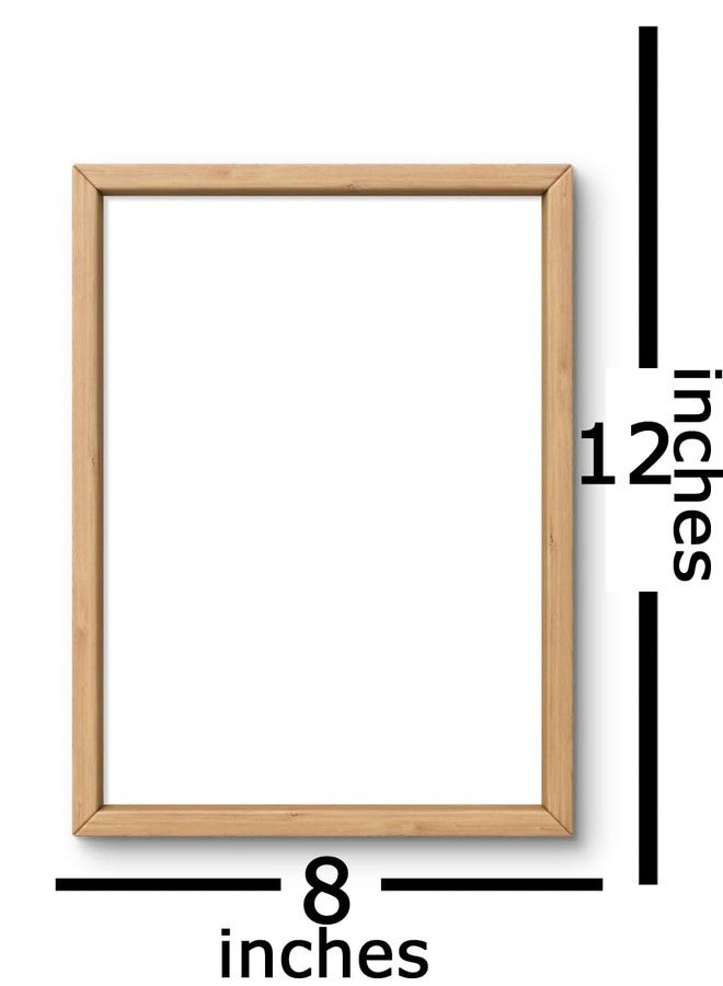 VSK ART - إطار صور زهور جميل | إطار صور شجرة | لوحة جدارية لغرفة المعيشة وغرفة النوم | أفضل لوحة للمنزل والمكتب | لوحة شجرة | إطار صور خشبي معلق (8 × 12 بوصة، موديل 13) - Image 5