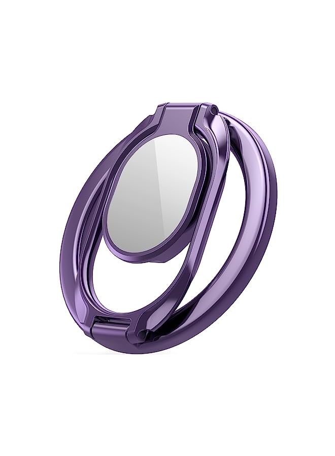 PROMASS Phone Ring Holder with Magsafe, Double Adjustable Gym Finger Ring Grip and Stand, Removable Phone Grip, for iPhone, iPad and Smartphones, Compatible with Magnetic Car Mount (purpld) - Image 2