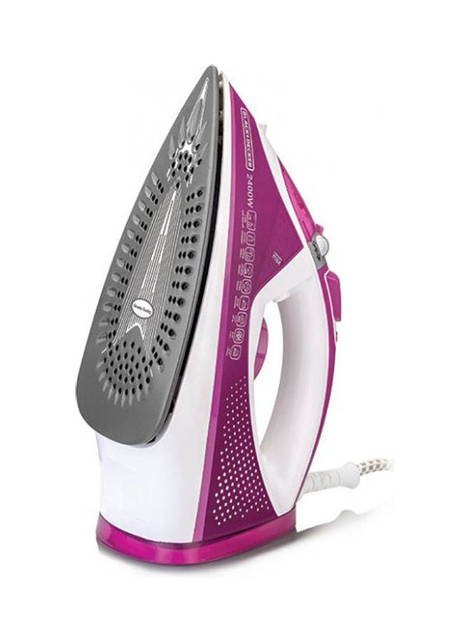 BLACK+DECKER Steam Iron 320 ml 2400 W X2450 Purple - Image 2