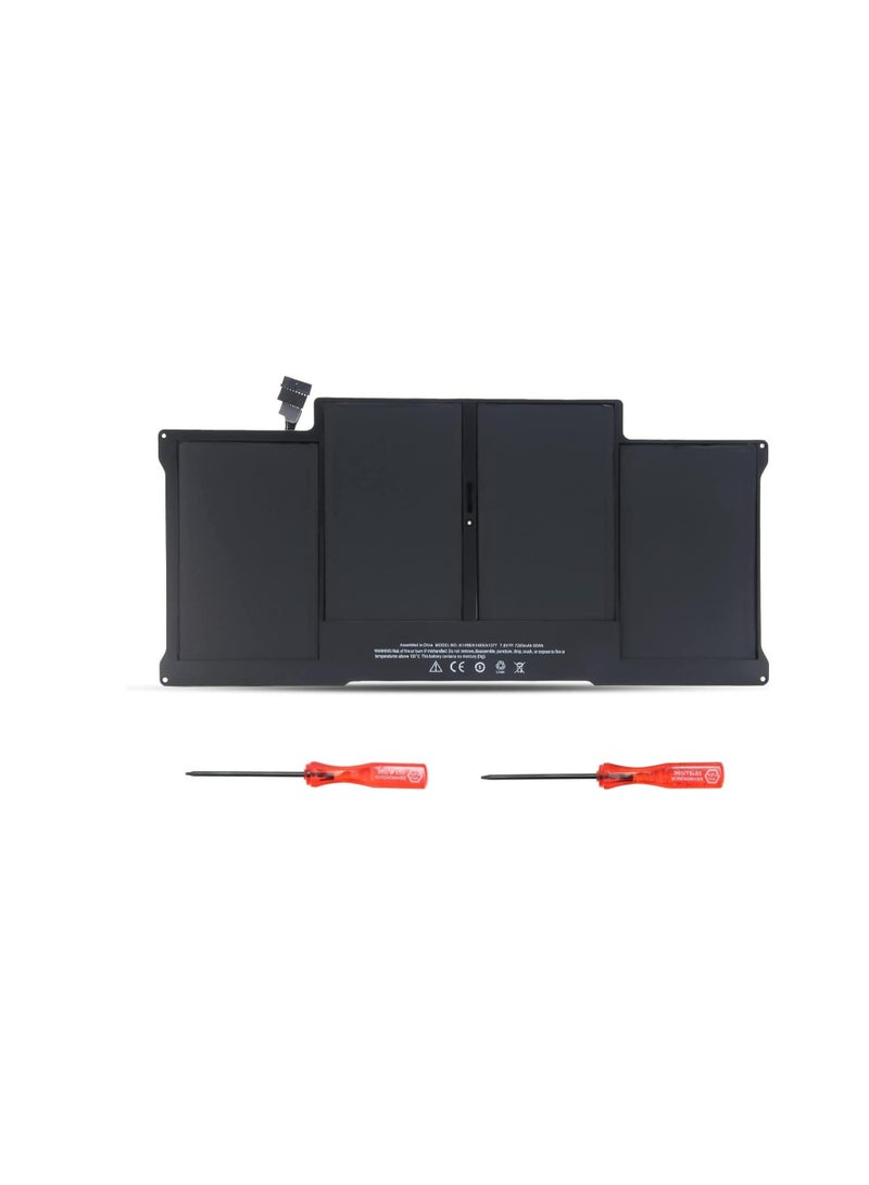 Terabyte New Replacement Laptop Battery for MacBook Air 13 inch A1466 A1369 (2017, Early 2015, Early 2014, Mid 2013, Mid 2012, Mid 2011 and Late 2010 Version), fits A1377 A1405 A1496 - Image 1