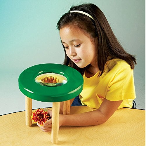 Learning Resources Tabletop Tripod Magnifier 4x Magnifier - Image 5