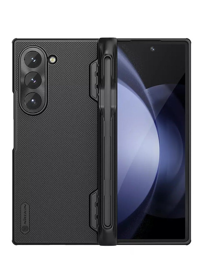 Nillkin Super Frosted Shield Fold Magnetic Matte Case with S Pen Holder for Samsung Galaxy Z Fold 6 5G – 360° Protection, Hidden Stand, and Metal Camera Frame - Image 2