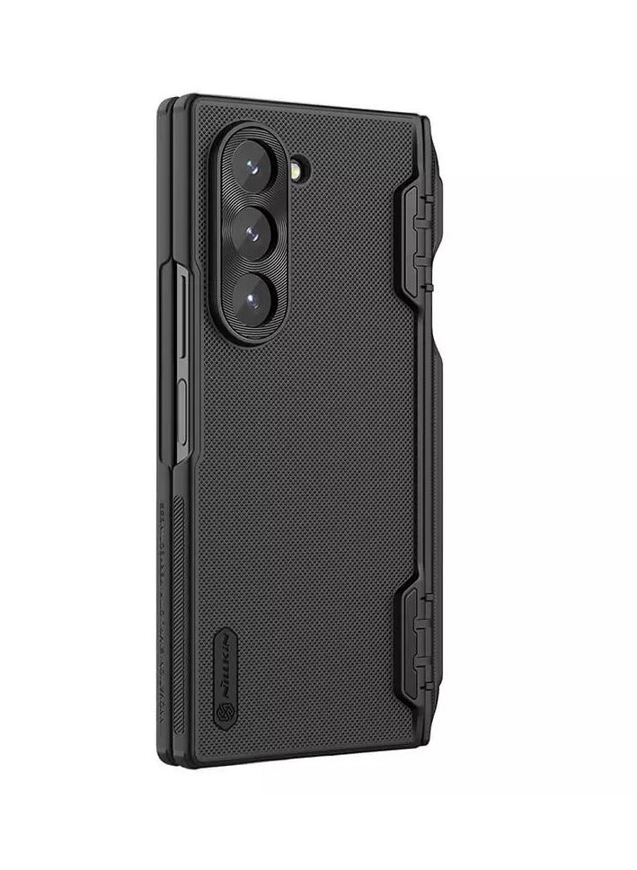 Nillkin Super Frosted Shield Fold Magnetic Matte Case with S Pen Holder for Samsung Galaxy Z Fold 6 5G – 360° Protection, Hidden Stand, and Metal Camera Frame - Image 3