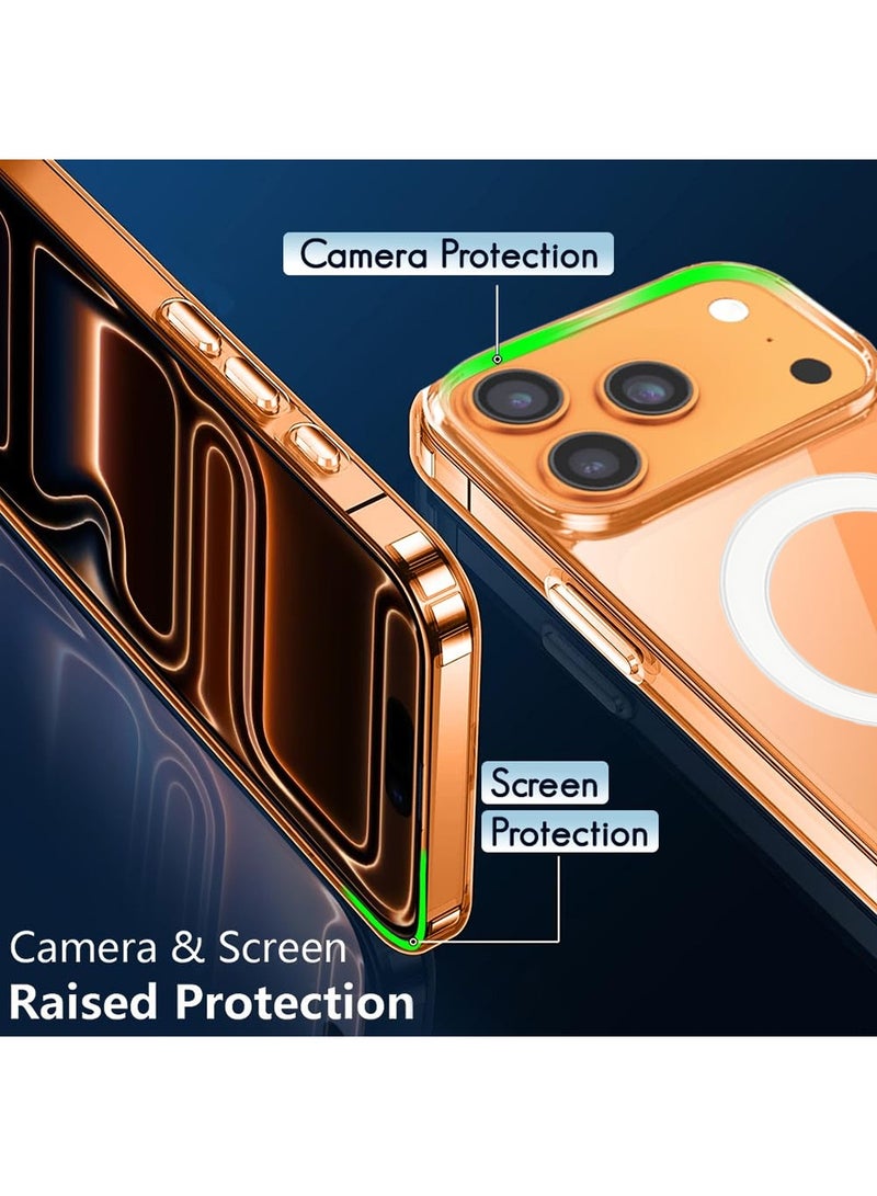 Techie iPhone 17 Pro Max Case with MagSafe – Slim, Anti-Yellowing Transparent Back Cover with Camera Lens Protection, Magnetic Holder Wireless Charging Compatible - Clear - Image 3
