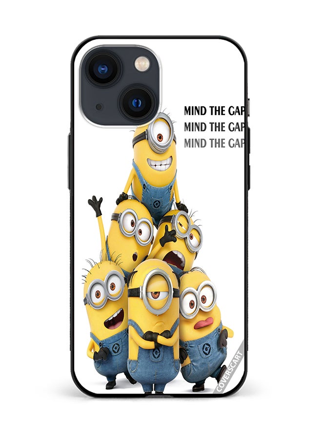 COVERSCART Protective Case Cover For Apple iPhone 13 Mini Minions Design Multicolour