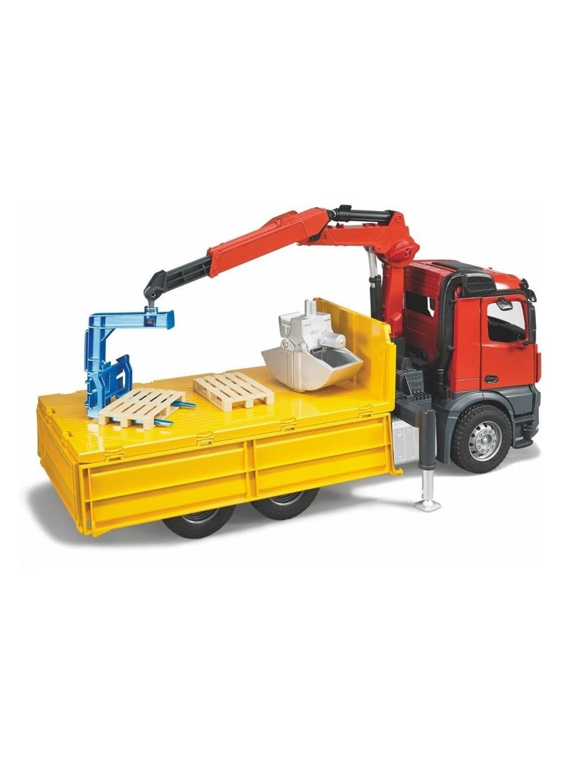 Bruder Bruder MB Arocs Construction Truck with Crane  - Image 3
