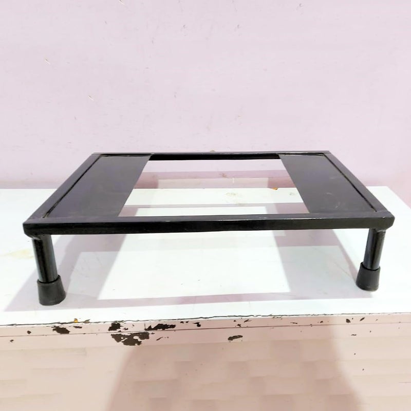 TOEHITZ Heavy Metal Universal Microwave Oven Fix Stand for Kitchen Platform Floor Up to 30L