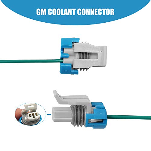 Anxingo موصل مستشعر درجة حرارة سائل التبريد أنكسينغو 1-سلك بديل لسيارات GM 1993-97 LT1 كامارو فايربيرد - Image 3