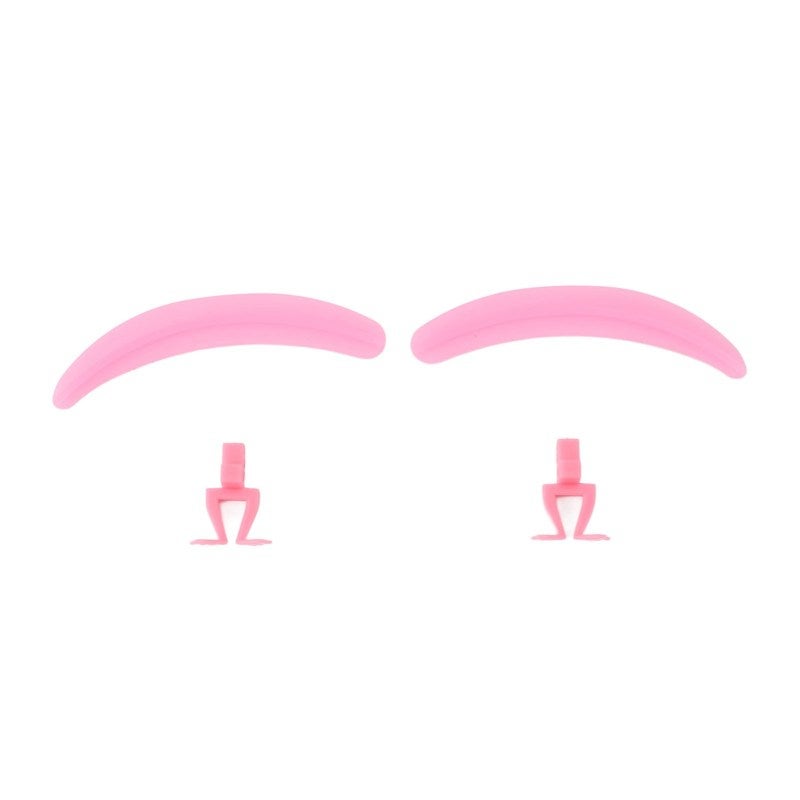 Eyelash Separator Tool Silicone Washable Reusable Convenient Use Eyelash Extension Lash Assist Tool for Beauty Salon Rose Red - Image 1