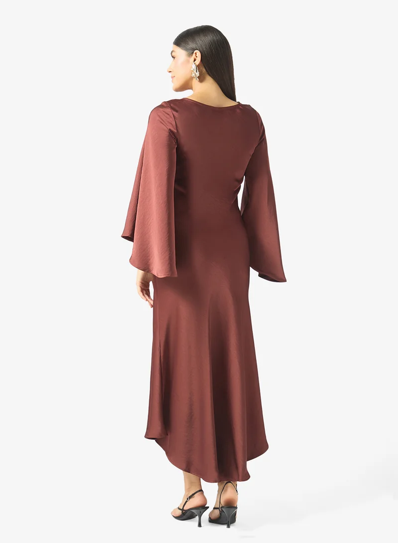 Vero Moda Kamile Wide Sleeve Maxi Dress