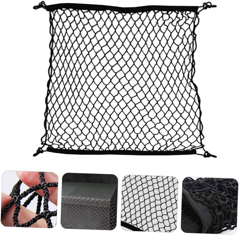 DECHOUS 1pc Stretchable Rear Car Luggage Net Durable Cargo Organizer for SUV Truck and Premium Easy Installation for Securing Items and Preventing Spills - Image 4