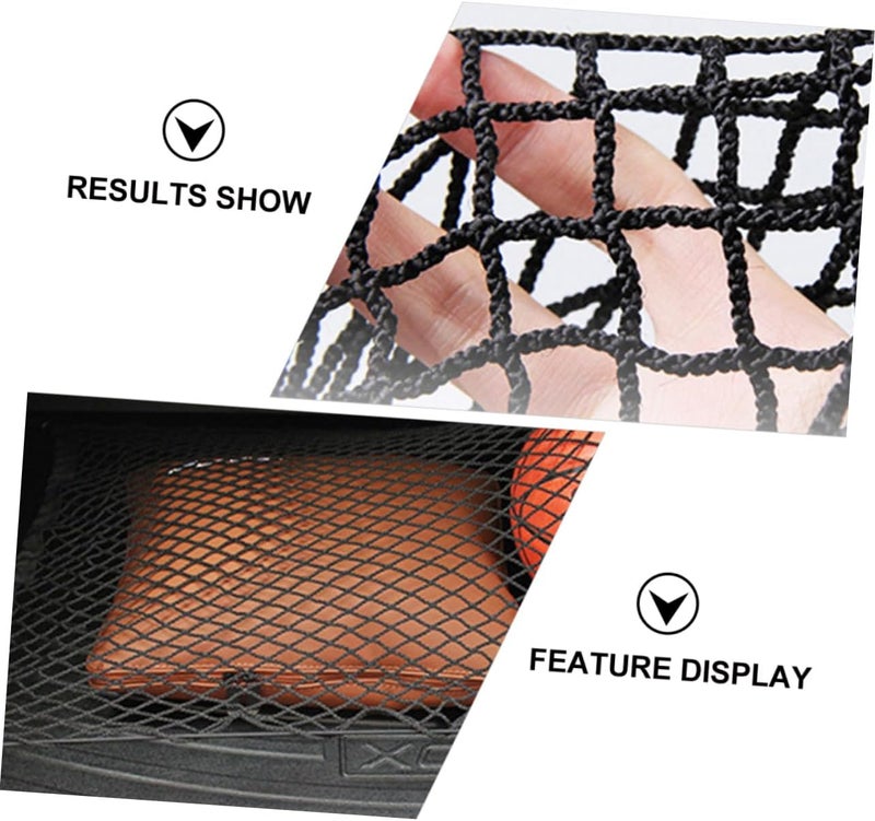 DECHOUS 1pc Stretchable Rear Car Luggage Net Durable Cargo Organizer for SUV Truck and Premium Easy Installation for Securing Items and Preventing Spills - Image 2